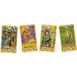 Fantasy World Tarot Deck featuring 78 intricately illustrated cards for spiritual guidance and self-discovery.