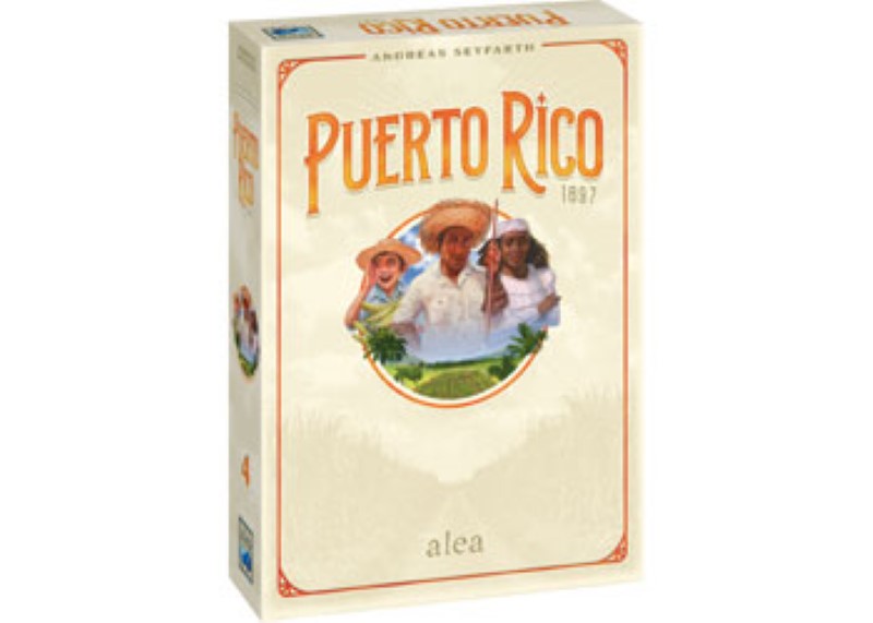 Ravensburger's Puerto Rico 1897 Game features a beautifully designed board and intricately crafted pieces for strategic gameplay.