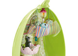 Colorful playset featuring Marween the sun fairy, baby dragons, and Piuh the raccoon, encouraging imaginative adventures for kids.