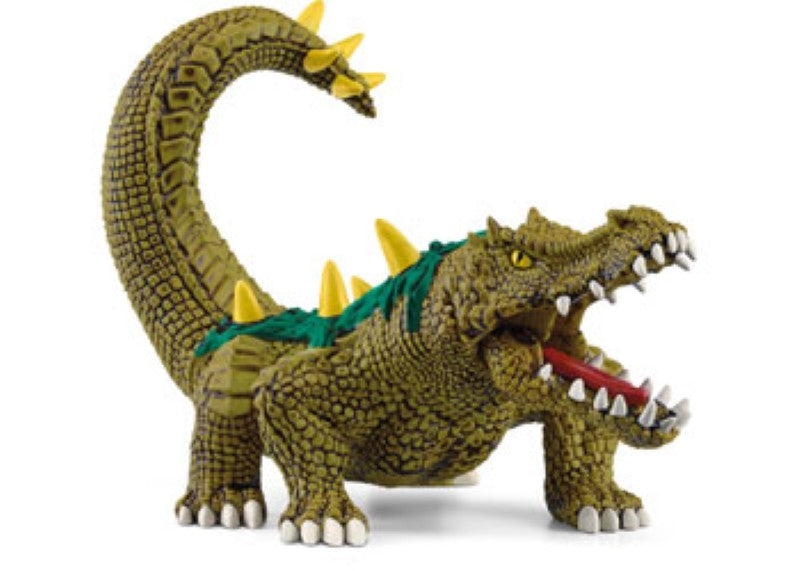 Colorful Schleich Swamp Monster figure with intricate details, perfect for imaginative play and storytelling adventures.