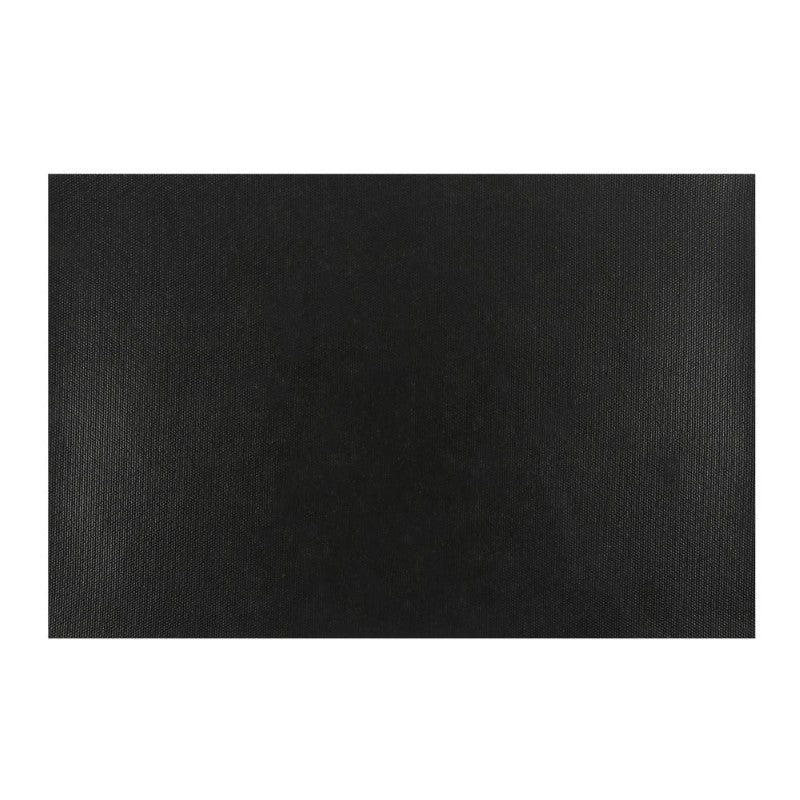 Mystic Mog Black Doormat featuring a whimsical black cat design, perfect for cat lovers and mysticism enthusiasts.