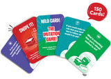 Engaging card game promoting meaningful conversations and introspection with fun challenges for all ages.