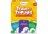 Skillmatics - Train of Thought card game promoting meaningful conversations and reflections with engaging questions and challenges.