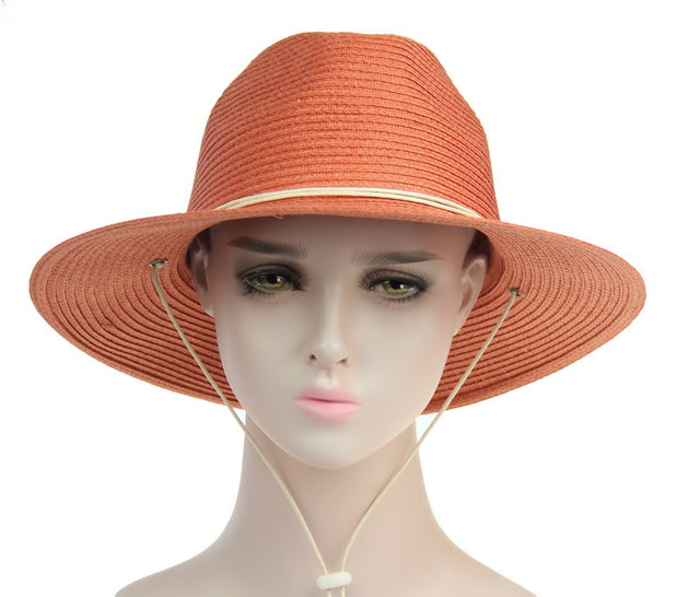 Stylish red Tambo Fedora hat (58cm) made from durable materials, perfect for sun protection and elevating outfits.