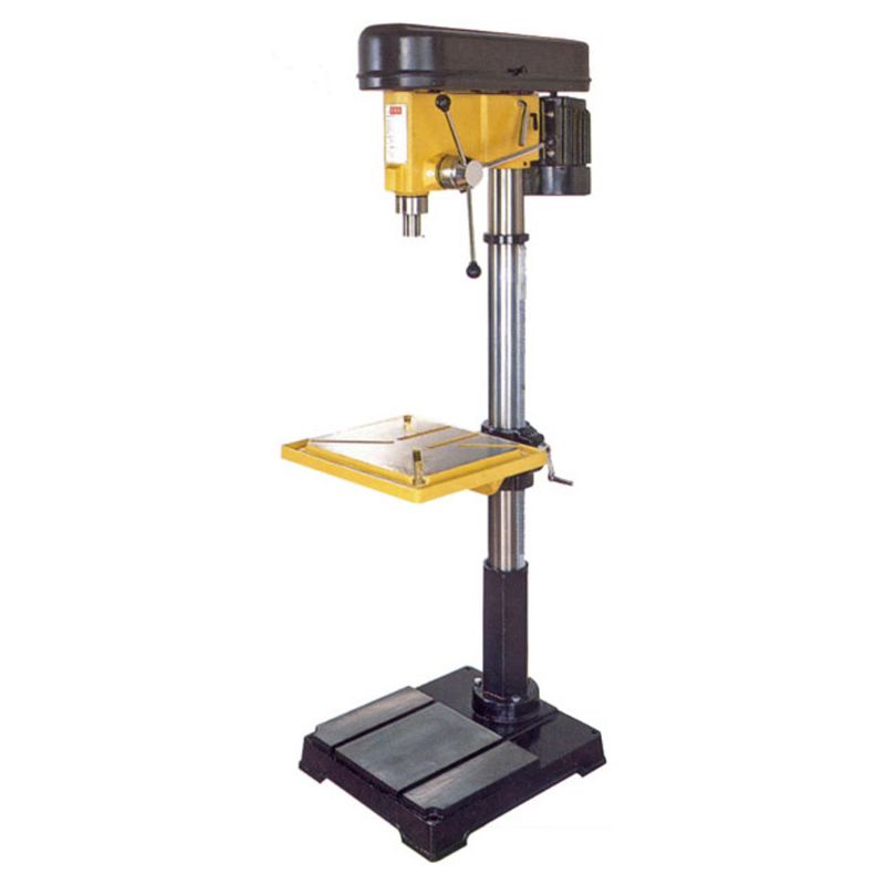 ITM Maxi Floor Drill Press with 32mm capacity, 1200W motor, and 12 speeds for precise drilling in various materials.