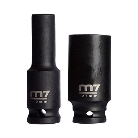 M7 Deep Impact Socket 1/2in Dr. 36mm, crafted from chrome molybdenum steel for durability, ideal for automotive and heavy-duty tasks.