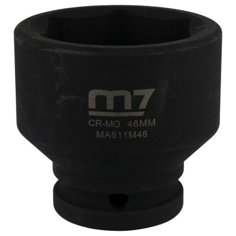 M7 Impact Socket 3/4in Dr. 46mm, durable tool for heavy-duty applications, fits various fasteners, ideal for mechanics and DIYers.