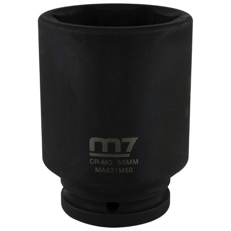 M7 Deep Impact Socket 3/4in Dr. 50mm designed for durability and performance, perfect for heavy-duty automotive and industrial use.