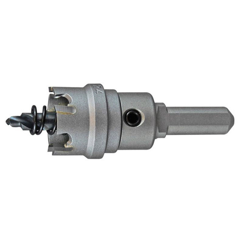 High-quality 25mm TCT holesaw for precise drilling in wood, metal, and plastic; ideal for DIY and professional use.