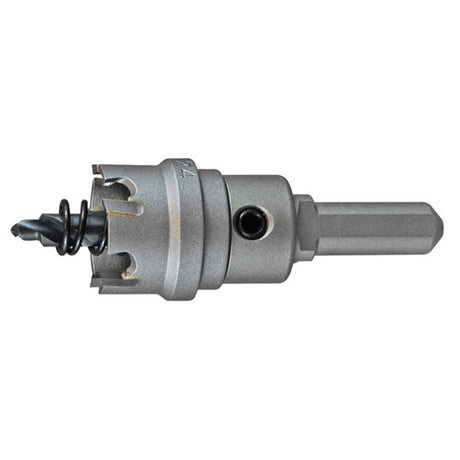 Holemaker TCT Holesaw 40mm diameter for precise and clean cuts in wood, metal, and plastics, featuring durable tungsten carbide tips.