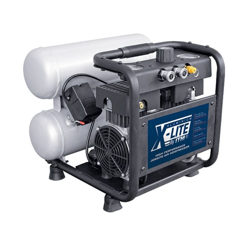 X-Lite Air Compressor Silent 1HP 10L FAD 62L/Min