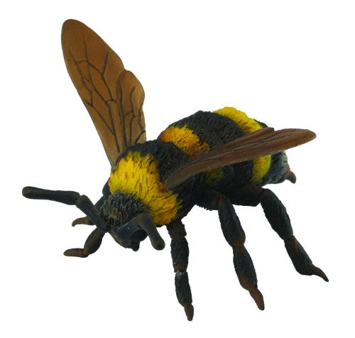 Large Bumble Bee Figurine by CollectA, intricately detailed with vibrant colors, perfect for collectors and nature lovers.