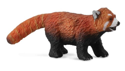 Medium red panda figurine by CollectA, intricately detailed, perfect for collectors and wildlife lovers, measuring 7.5cm x 3.3cm.