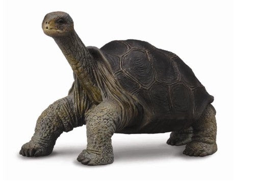 Medium-sized figurine of Lonesome George, the last Pinta Island tortoise, showcasing detailed craftsmanship and conservation significance.