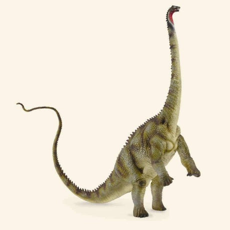 Lifelike XL Diplodocus figurine showcasing its long neck and tail, perfect for collectors and educational purposes.