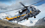 Highly detailed 1:72 model of the Westland Sea King Har.3/Mk.43, celebrating its legacy in Search and Rescue operations.