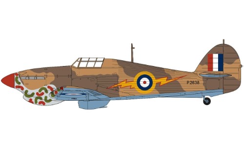 Airfix - 1:48 Hawker Hurricane Mk.I-Tropical