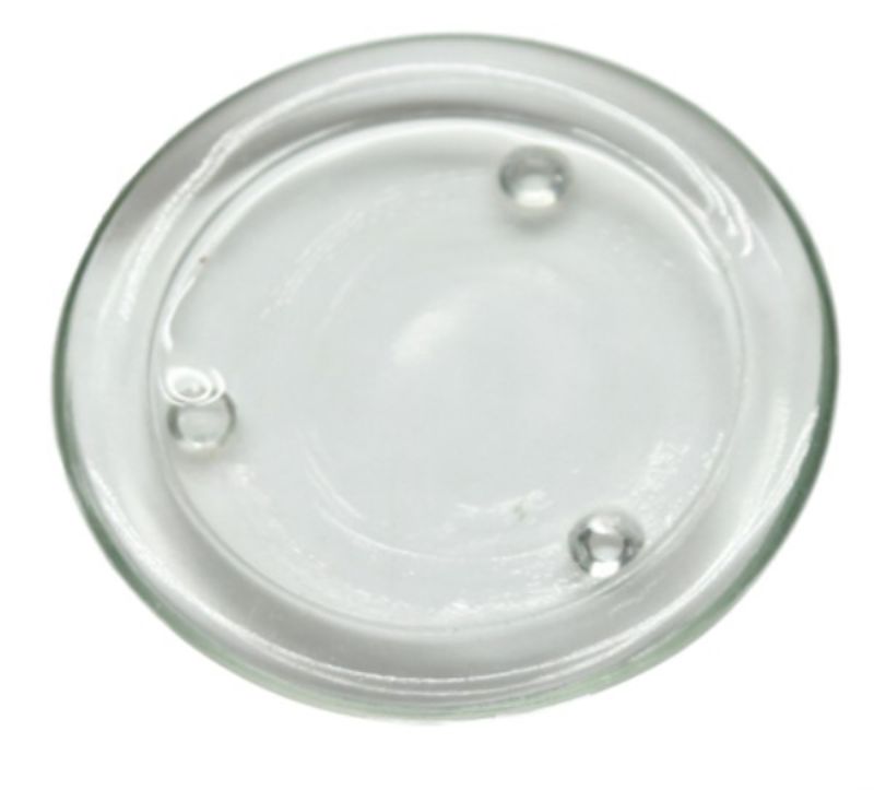 Clear 7.5cm round candle plate for displaying tea lights and votive candles, enhancing decor and protecting surfaces.