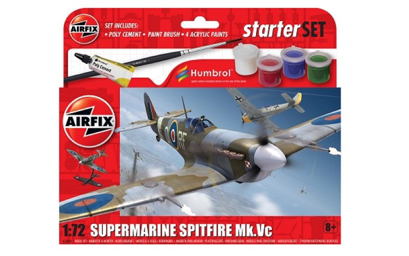 Airfix - 1/72 Supermarine Spitfire MkVc - Small Starter Set - A55001