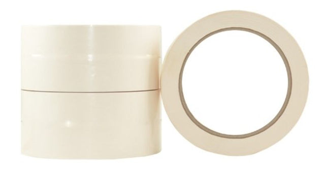Premium white acrylic packaging tape, 48mm x 100m, 55mu thickness, pack of 36, designed for reliable sealing and shipping.