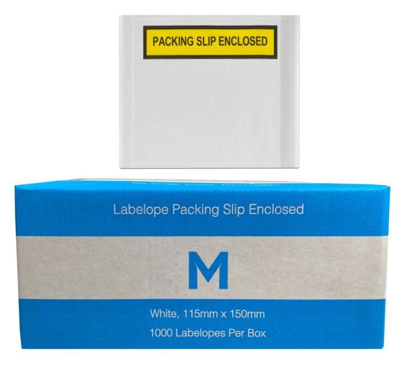 Labelope Packing Slip Enclosed - White, 115mm x 150mm (1000)