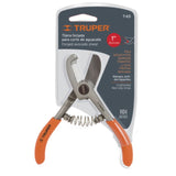 PRUNING SHEAR FOR AVOCADO by TRUPER, 5.5", with tempered steel blade and rounded tips for precise, safe fruit pruning.