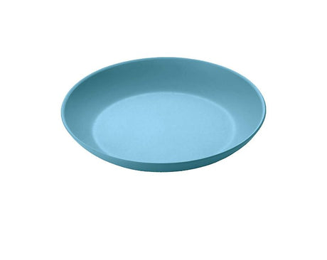 Turquoise 21cm Guzzini melamine soup dish, elegant and durable, perfect for casual or formal dining.