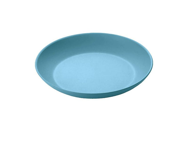 Turquoise 21cm Guzzini melamine soup dish, elegant and durable, perfect for casual or formal dining.