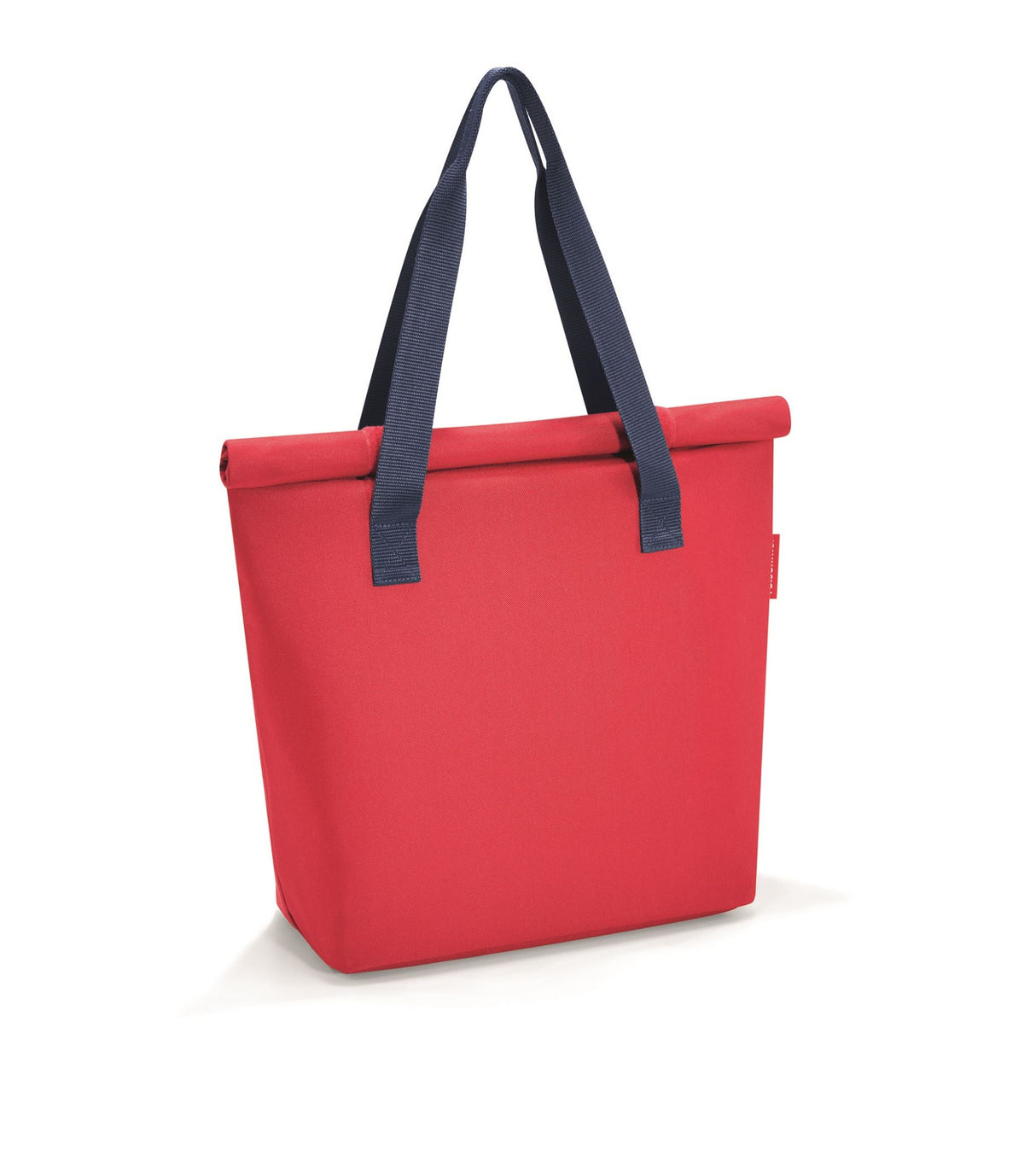 Stylish navy insulated lunch bag with thermal lining, designed for fresh meals on-the-go, featuring durable straps and easy access.