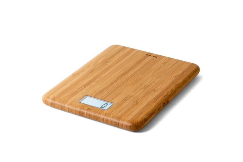 Rechargeable Electronic Kitchen Scale - Salter Eco Bamboo
