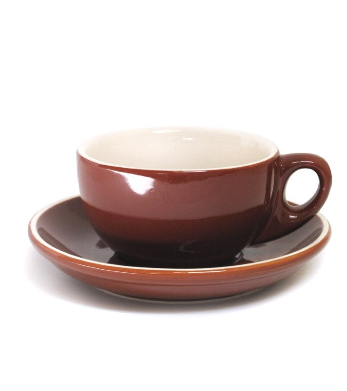 Cappuccino Cup - Rockingham Brown 200ml (Set of 6)