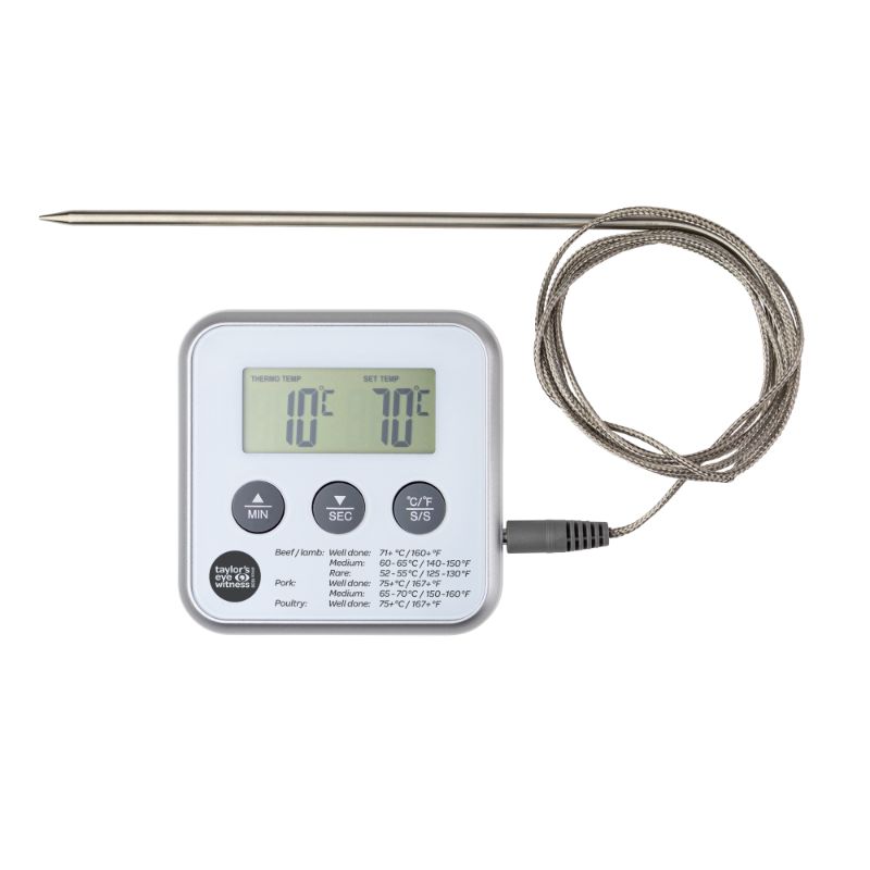 Digital Timer & Thermometer - Taylors Professional