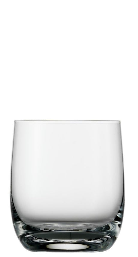 Set of 6 Stolzle Weinland D.O.F. 350ml crystal water glasses, showcasing elegance and durability for any occasion.