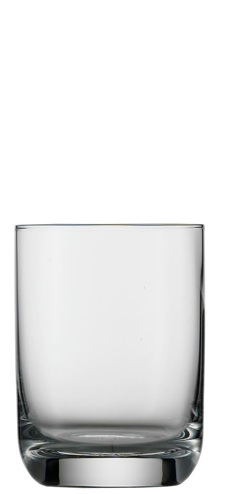 Set of 6 Stolzle Classic Tumblers, 180ml, made from lead-free crystal for elegant drink presentation and durability.