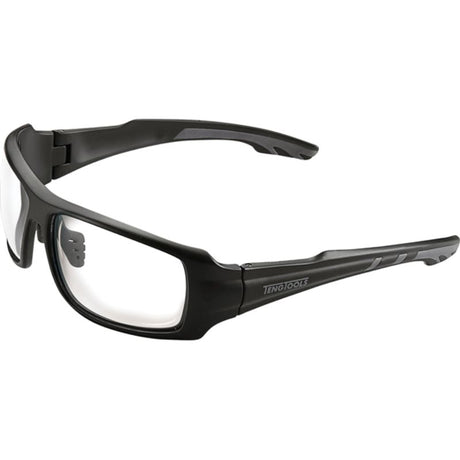 Lightweight clear Teng Safety Glasses 5175 provide reliable eye protection with excellent impact resistance and high optical clarity.
