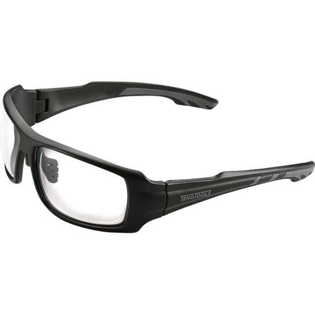 Lightweight clear Teng Safety Glasses 5175 provide reliable eye protection with excellent impact resistance and high optical clarity.