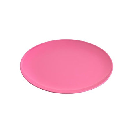 Set of six 20cm Gelato Pink melamine plates by JAB Design, durable, scratch-resistant, and dishwasher safe for stylish dining.