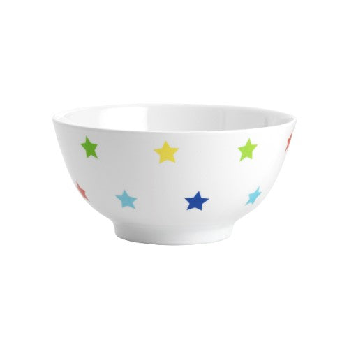 Set of 6 Jab mixed star melamine bowls, perfect for elegant dining and durable for hot dishes, ideal for various settings.