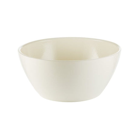 Guzzini My Fusion Cream Bowl (16cm) showcases a modern design, perfect for serving salads or desserts in an elegant cream finish.