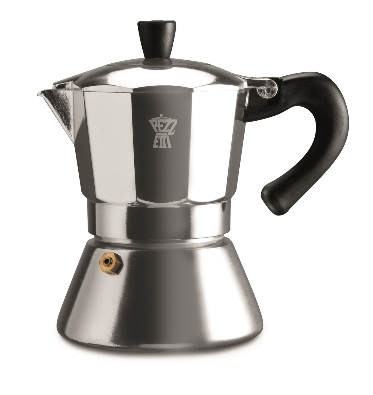 Pezzetti Bellexpress Aluminium Induction Coffee Maker in vibrant colors, designed for robust espresso and stylish kitchens.