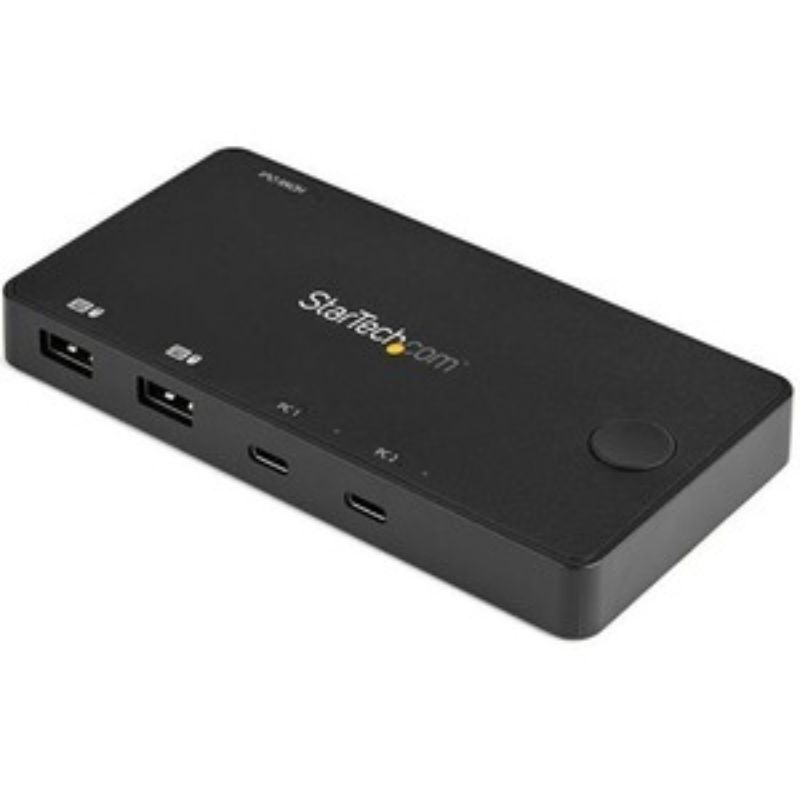 StarTech.com KVM Switchbox - 2 Computer(s) - 3840 x 2160 - 4 x USB - 1 x HDMI