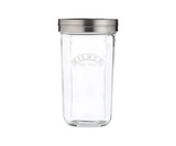 Kilner Sifter Jar (500ml) with stainless steel sifter, perfect for sifting flour and sugar while keeping ingredients fresh.