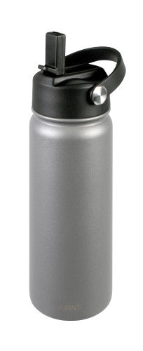 Platinum 550ml stainless steel insulated sip bottle with double wall insulation, leakproof lid, and carry handle.