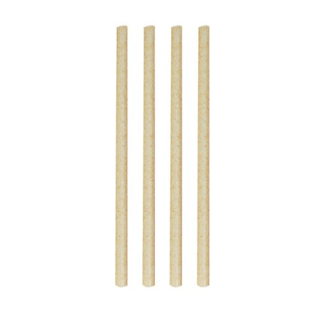 Eco-friendly Avanti sugar cane straws, 14cm long, set of 50; biodegradable, compostable, and sturdy for all beverages.