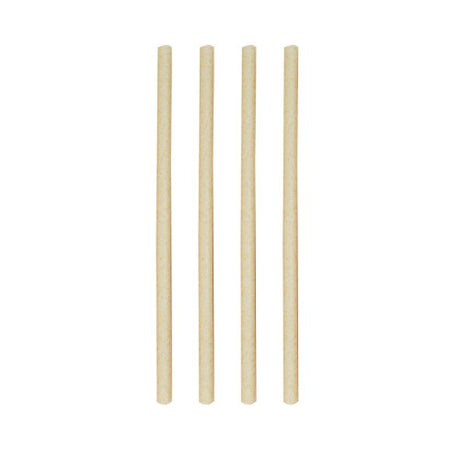 Eco-friendly Avanti sugarcane smoothie straws, 23cm, biodegradable, durable for warm and cold drinks, set of 24.