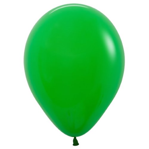 Pack of 50 Sempertex 30cm Shamrock Green latex balloons, perfect for vibrant party decorations and celebrations.