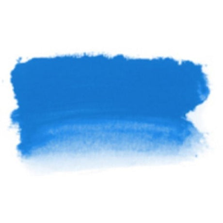 Vibrant 250ml cerulean blue acrylic paint, ideal for artists, offering excellent lightfastness and smooth application.