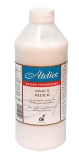 Acrylic paint medium in a 1 Litre bottle, designed for versatile drying control and smoother blending for artists.