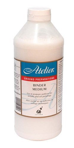 Acrylic paint medium in a 1 Litre bottle, designed for versatile drying control and smoother blending for artists.