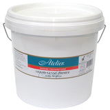 High-quality 4-litre gesso primer for artists, enhancing acrylic paint performance with a smooth, even texture.